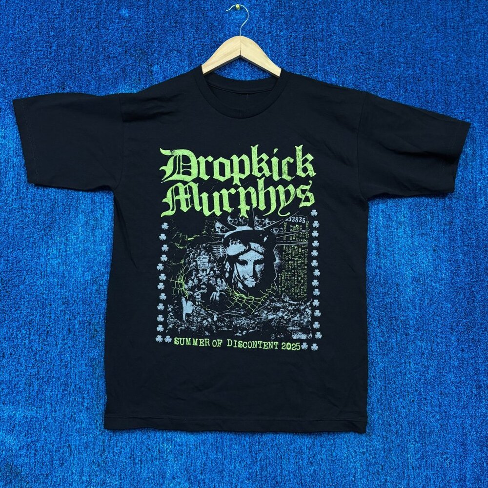 Dropkick Murphys “Summer of Discontent 2025” Graphic T-Shirt Size Medium